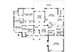 Spanish House Plan - Richmond 11-048 - 1st Floor Plan 