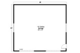 Traditional House Plan - 20-065 - 1st Floor Plan 