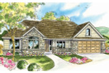 European House Plan - Littlefield 30-717 - Front Exterior 