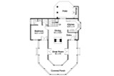 Country House Plan - Lakeview 10-079 - 1st Floor Plan 