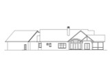 Secondary Image - Craftsman House Plan - Telluride 31-225 - Rear Exterior 