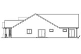 Craftsman House Plan - Bergstrom 30-206 - Right Exterior 
