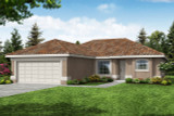 Mediterranean House Plan - Navarro 11-061 - Front Exterior 