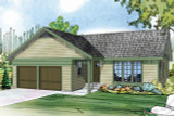 Ranch House Plan - Kenton 10-587 - Front Exterior 