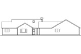 Secondary Image - Ranch House Plan - Kingsley 30-184 - Rear Exterior 