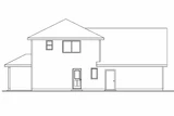 Cottage House Plan - Molalla 30-685 - Rear Exterior 
