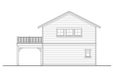 Craftsman House Plan - 20-211 - Rear Exterior 