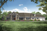 Traditional House Plan - Hawthorne 30-054 - Front Exterior 
