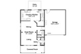 Country House Plan - Patterson 30-117 - 1st Floor Plan 