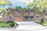 Craftsman House Plan - Heartfield 30-400 - Front Exterior 