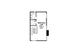 Secondary Image - Cape Cod House Plan - New Haven 10-611 - 2nd Floor Plan 