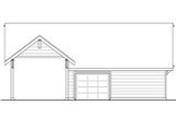 Secondary Image - Country House Plan - Garage 20-092 - Rear Exterior 