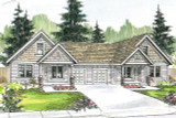 Craftsman House Plan - Donovan 60-007 - Front Exterior 