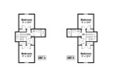 Secondary Image - Craftsman House Plan - Donovan 60-007 - 2nd Floor Plan 