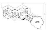 Lodge Style House Plan - Ashcroft 31-187 - 1st Floor Plan 