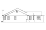 Ranch House Plan - Burlington 10-255 - Left Exterior 