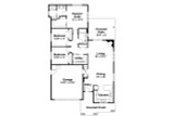 Cottage House Plan - Caspian 30-868 - 1st Floor Plan 