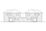 Craftsman House Plan - Artondale 60-059 - Rear Exterior 