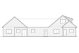 Cottage House Plan - Columbine 60-046 - Rear Exterior 