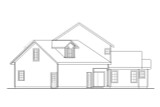 Country House Plan - Shiloh 30-837 - Right Exterior 