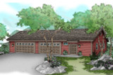 Traditional House Plan - 20-037 - Front Exterior 