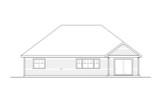 Secondary Image - Ranch House Plan - Aster 31-161 - Rear Exterior 