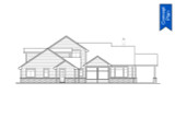 Craftsman House Plan - Idyllwild 31-220 - Rear Exterior 