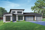 Modern House Plan - Foxfield 31-240 - Front Exterior 