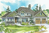 Craftsman House Plan - Etheridge 30-716 - Front Exterior 