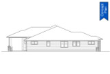 Ranch House Plan - Elmwood 31-166 - Left Exterior 