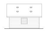 Traditional House Plan - 20-160 - Left Exterior 