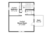 Secondary Image - Traditional House Plan - 20-063 - 2nd Floor Plan 