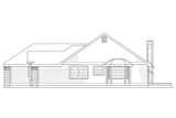 Traditional House Plan - Akron 10-038 - Rear Exterior 