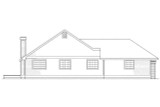 Traditional House Plan - Akron 10-038 - Left Exterior 