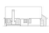 Secondary Image - Traditional House Plan - Akron 10-038 - Rear Exterior 