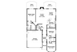 Country House Plan - Bradford 30-189 - 1st Floor Plan 