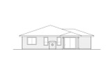 Secondary Image - Modern House Plan - Aspen Creek 31-198 - Rear Exterior 