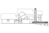 Craftsman House Plan - Stratford 30-615 - Rear Exterior 