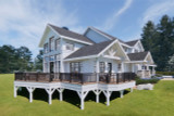 Craftsman House Plan - Stratford 30-615 - Left Exterior 