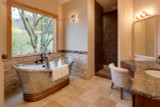 Mountain Rustic House Plan - Northbrook 30-898 - Master Bathroom 