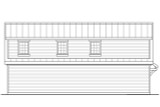 Craftsman House Plan - 20-157 - Left Exterior 