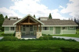Craftsman House Plan - Tetherow 31-019 - Front Exterior 