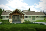 Craftsman House Plan - Tetherow 31-019 - Front Exterior 