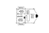 Stillwater A-Frame House Plan - Second Floor Plan -  
