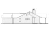 Ranch House Plan - Heartville 10-560 - Right Exterior 