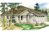 Craftsman House Plan - Logan 30-720 - Front Exterior 