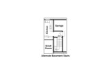 Secondary Image - Bungalow House Plan - Strathmore 30-638 - Optional Floor Plan 