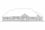 Cottage House Plan - Innsbrook 30-689 - Rear Exterior 