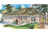Ranch House Plan - Wheatfield 30-673 - Front Exterior 