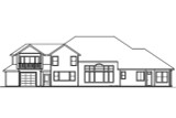 Craftsman House Plan - Bethany 30-272 - Rear Exterior 